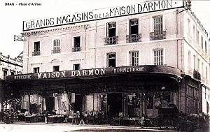 ORAN - PLACE D'ARMES - MAISON DARMON 